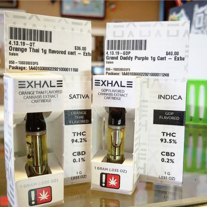 1G Exhale Carts